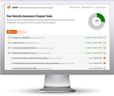 Automated Security Awareness Program
