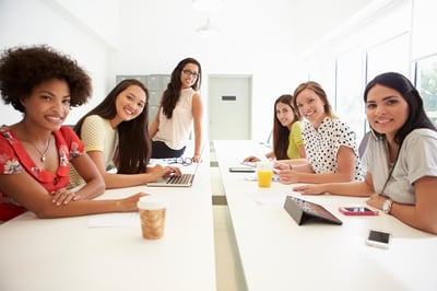 Women at Conference Table-2